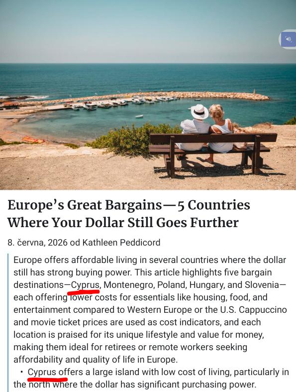 Forbes, léto 2026, Kypr